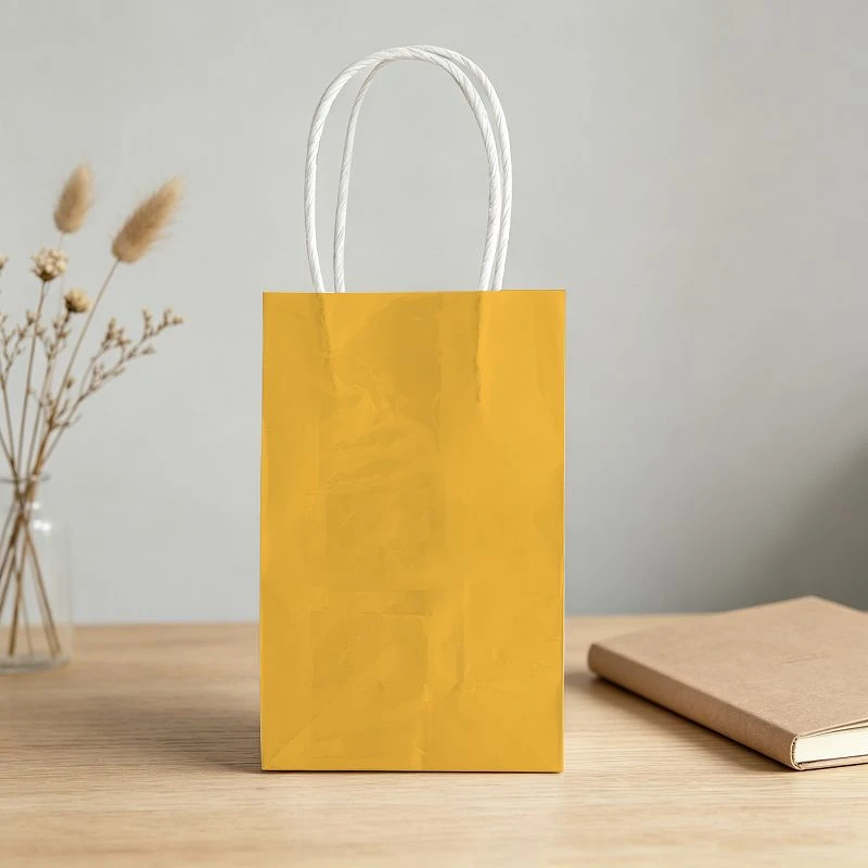 Classic Solid Color Paper Gift Bags manufacturers