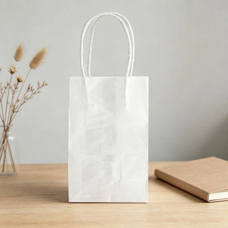 Classic Solid Color Paper Gift Bags high quality