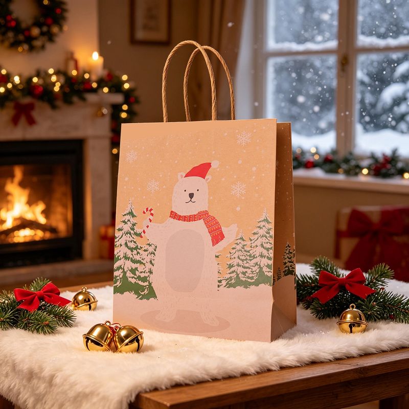 Cute Christmas Character Paper Gift Bags best
