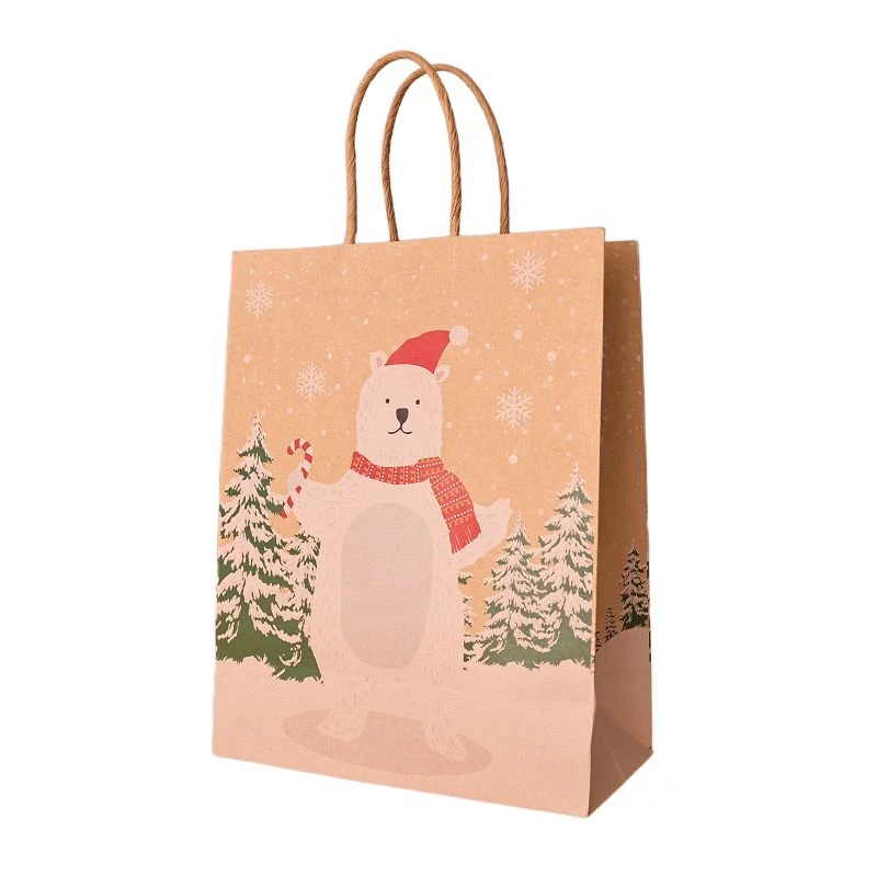 Cute Christmas Character Paper Gift Bags manufacturers