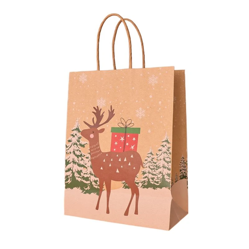 Cute Christmas Character Paper Gift Bags suppliers