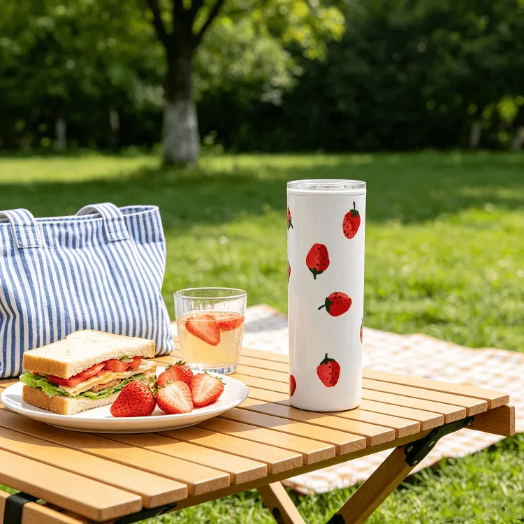 16oz Strawberry Skinny Tumbler suppliers