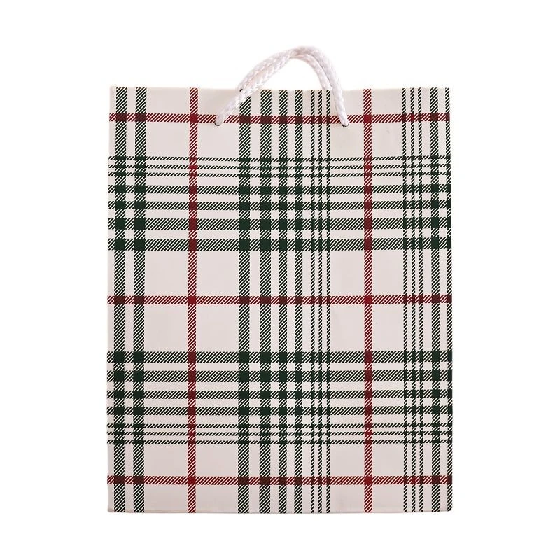Classic Plaid & Ribbon Decorative Paper Gift Bags best