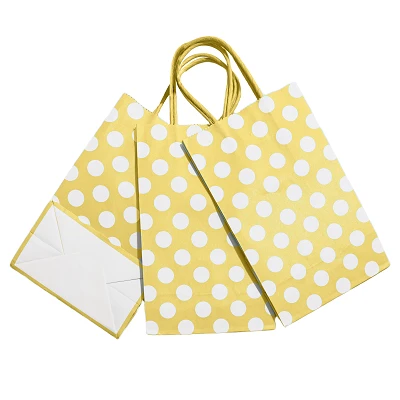 Classic Polka Dot Paper Gift Bags factory