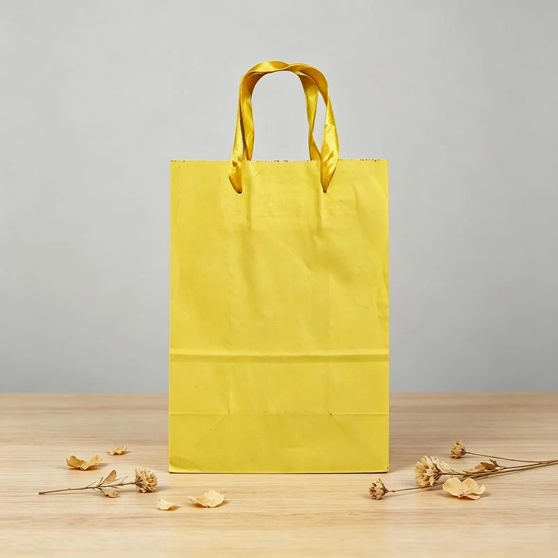 Classic Solid Color Paper Gift Bags suppliers