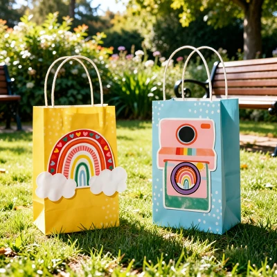 Creative DIY Craft Paper Gift Bags factory