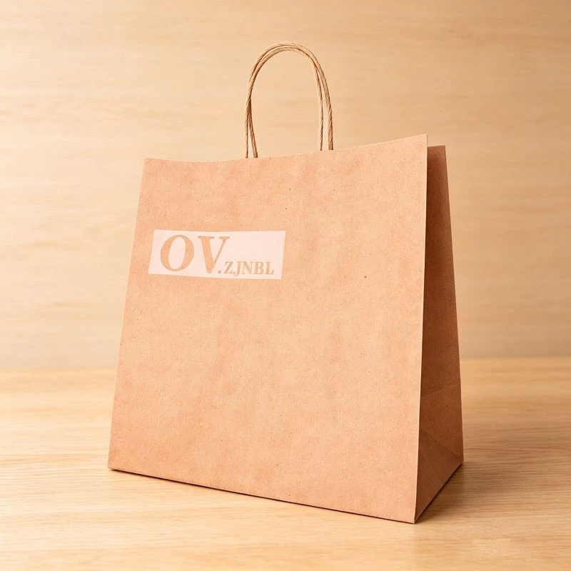 Customizable Label Paper Gift Bags factory