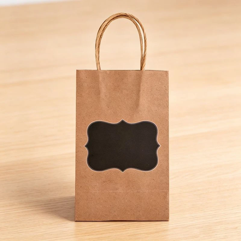 Customizable Label Paper Gift Bags high quality