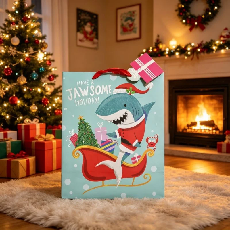 Fun & Whimsical Christmas Character Paper Gift Bags suppliers