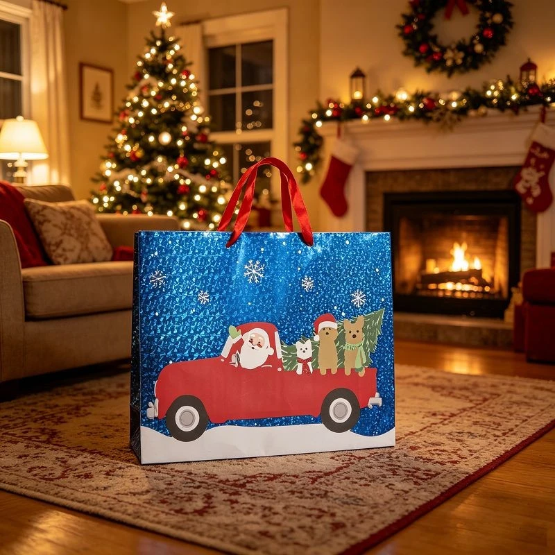 Fun & Whimsical Christmas Character Paper Gift Bags price