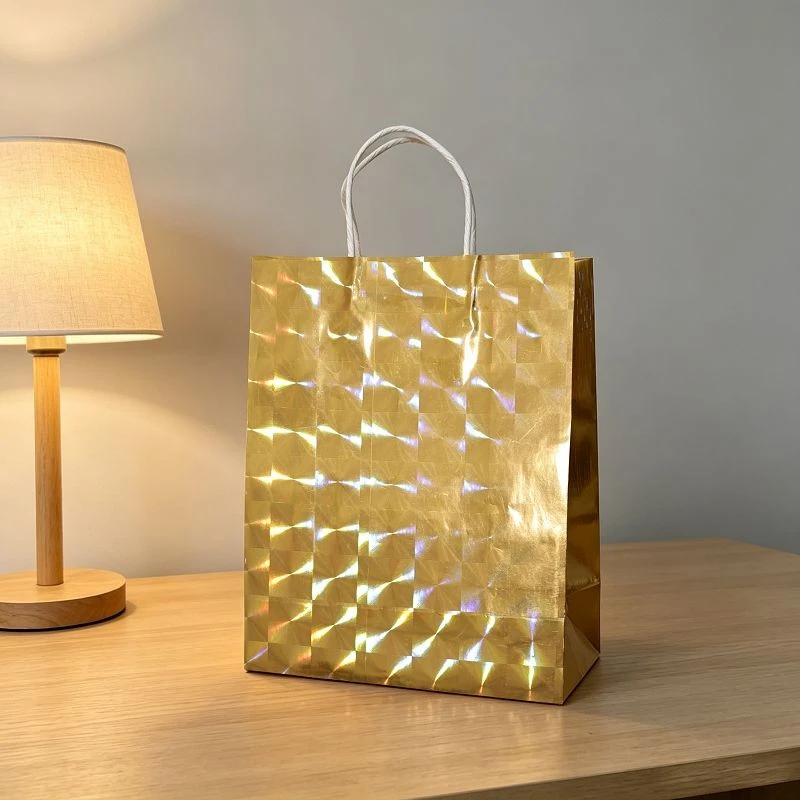 Holographic Iridescent Paper Gift Bags price