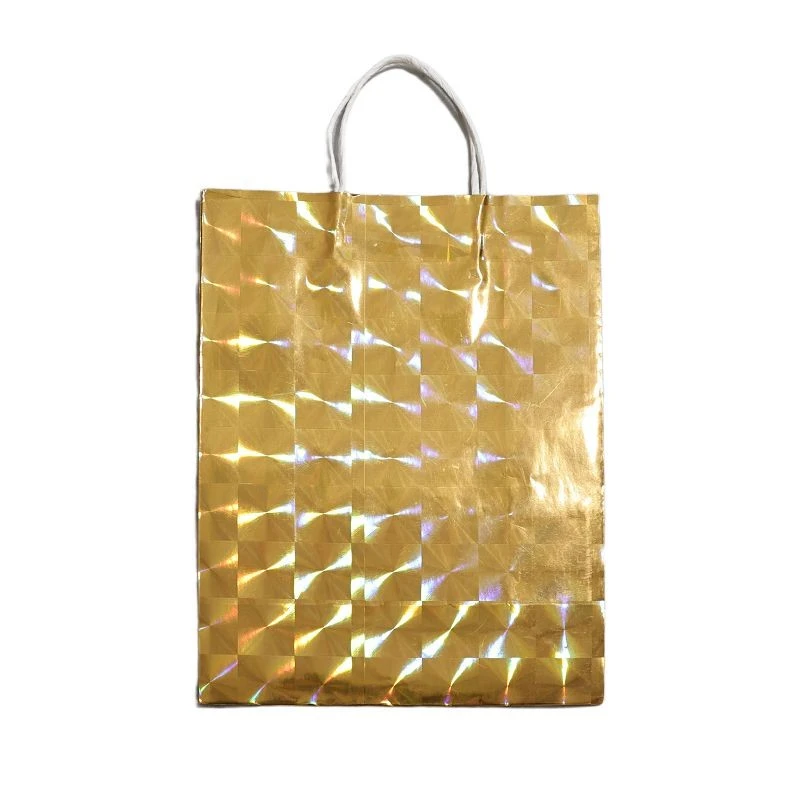 Holographic Iridescent Paper Gift Bags high quality