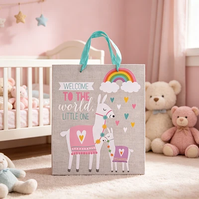 New Baby Arrival Gift Paper Bags suppliers
