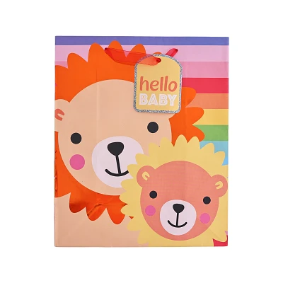 New Baby Arrival Gift Paper Bags high quality