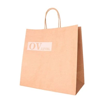 Customizable Label Paper Gift Bags