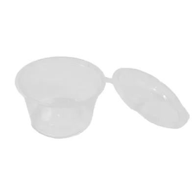 Disposaware Meal Prep Containers – 20 Sets (40 Pieces) + 10 Portion Cups