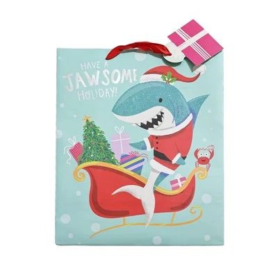 Fun & Whimsical Christmas Character Paper Gift Bags