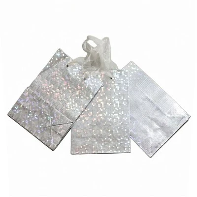Holographic Iridescent Paper Gift Bags