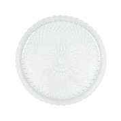 Plastic Flower Transparent Plate