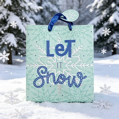 Winter Theme Paper Gift Bags factory