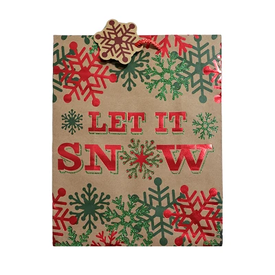 Winter Theme Paper Gift Bags factory